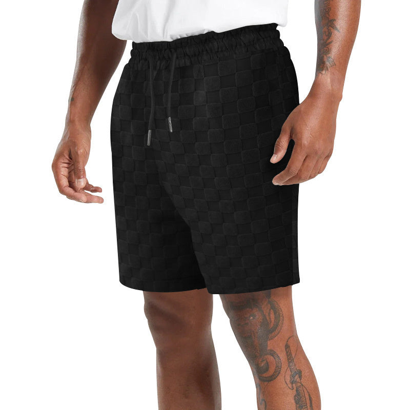 Shorts Uomo Quadrettati Cinque Punti – Larghi, Sportivi e Casual