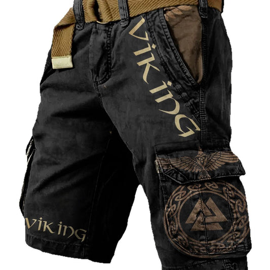 Pantaloncini Uomo con Stampa 3D Digitale – Shorts Estivi in Poliestere con Zip, Moda Streetwear