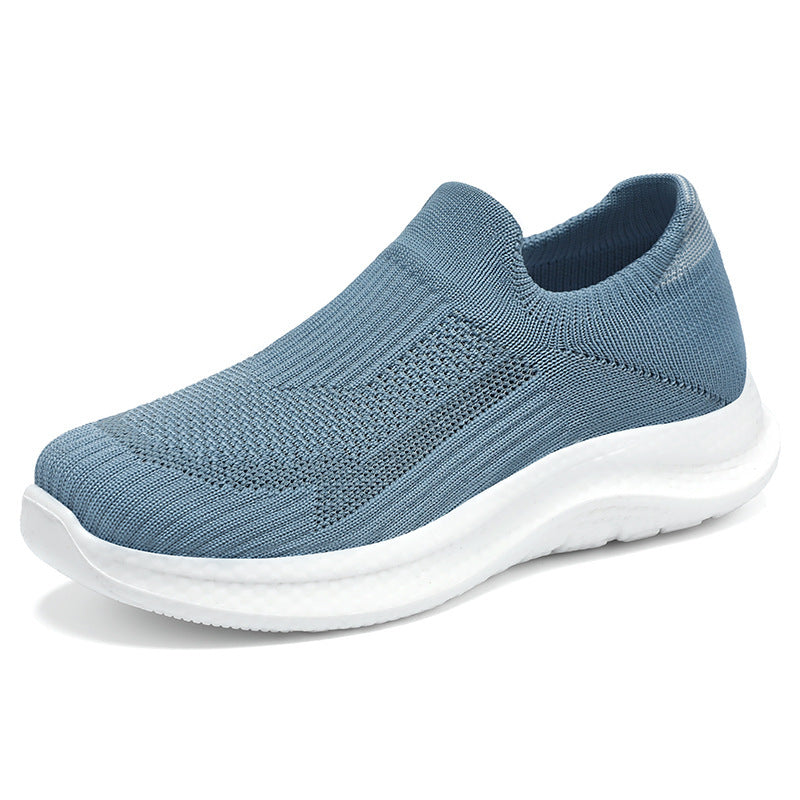 Women's Shoes Sports Soft Bottom Trendy Flying Woven