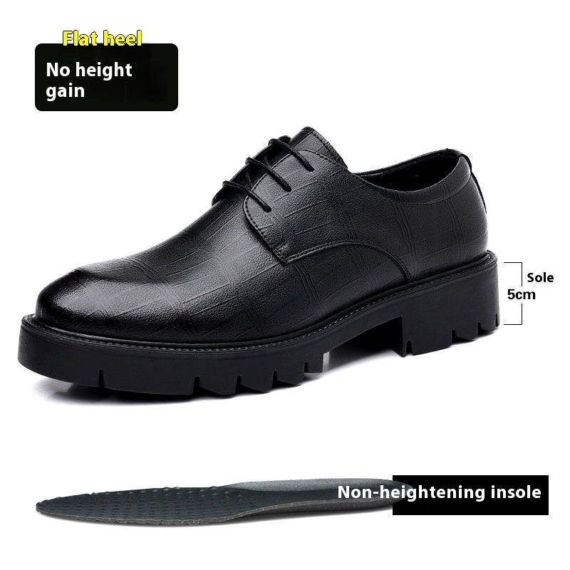 Scarpe casual Buisness Man con rialzo interno di 10 cm