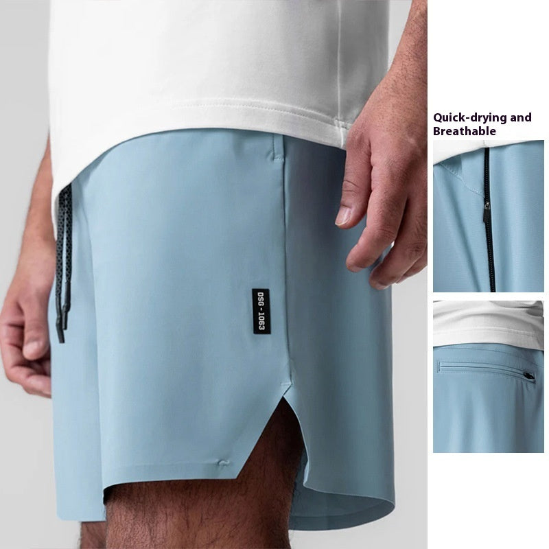 Shorts Uomo Sportivi Seamless – Multi-Tasche, Quick-Dry, Ginocchio