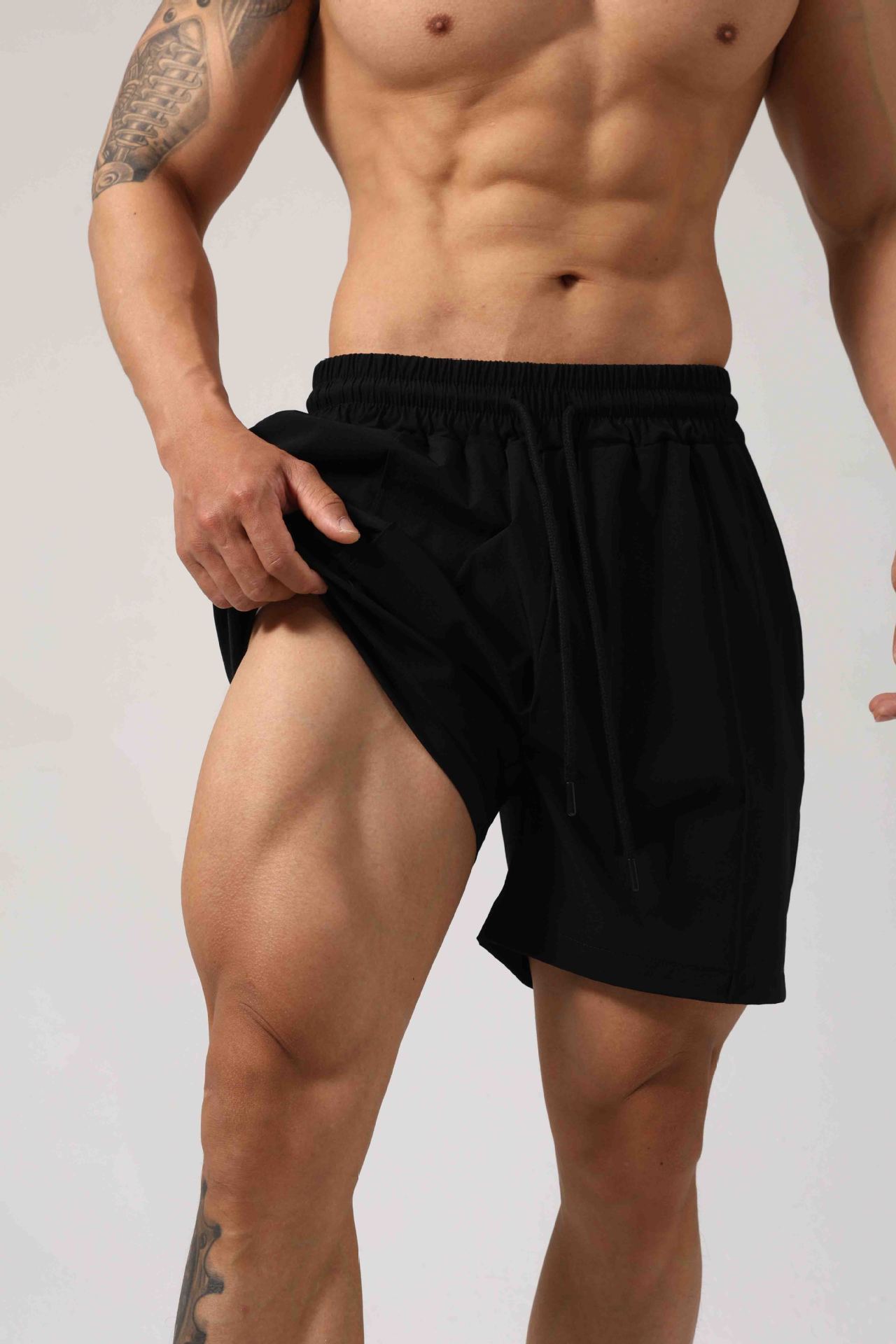 Shorts Uomo in Ice Silk – Casual Sportivi, Straight 4 Colorazioni Taglie M–XXXL