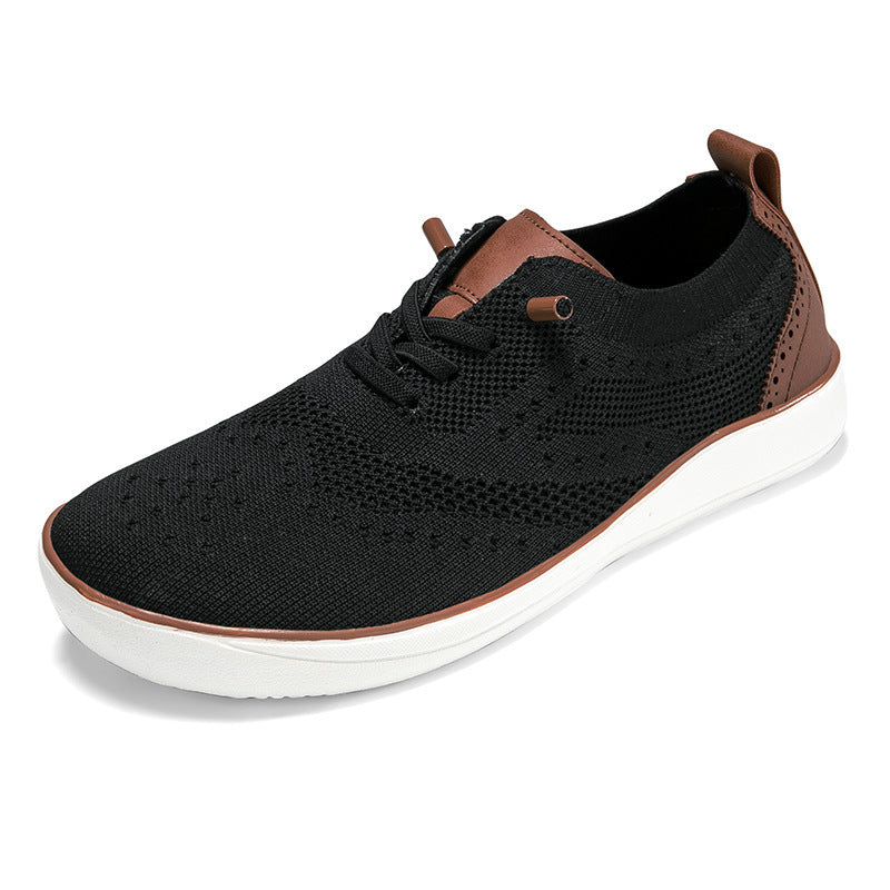 Scarpe Uomo Extra Large in Tessuto Mesh – Calzata Larga e Comoda