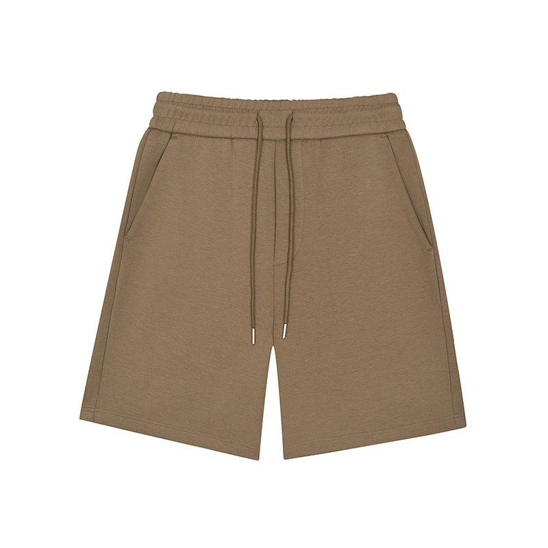 Shorts Uomo Sportivi in Maglia Traspirante – Stile Giapponese, con Coulisse Casual