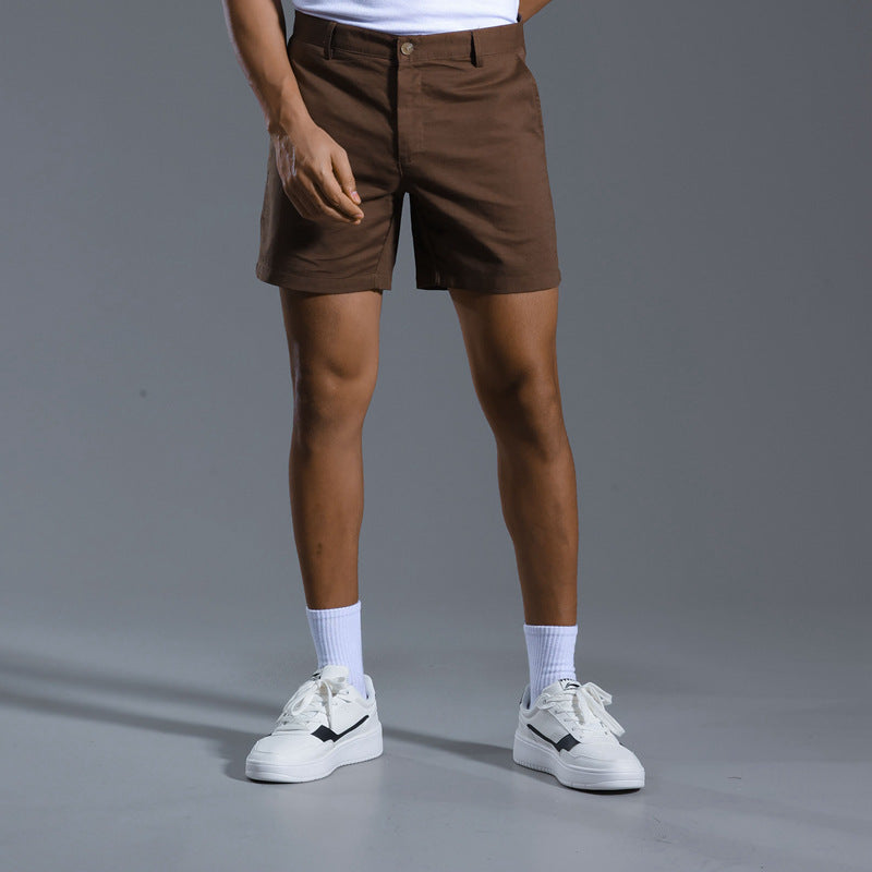 Casual Short Cotone e Lino Casual
