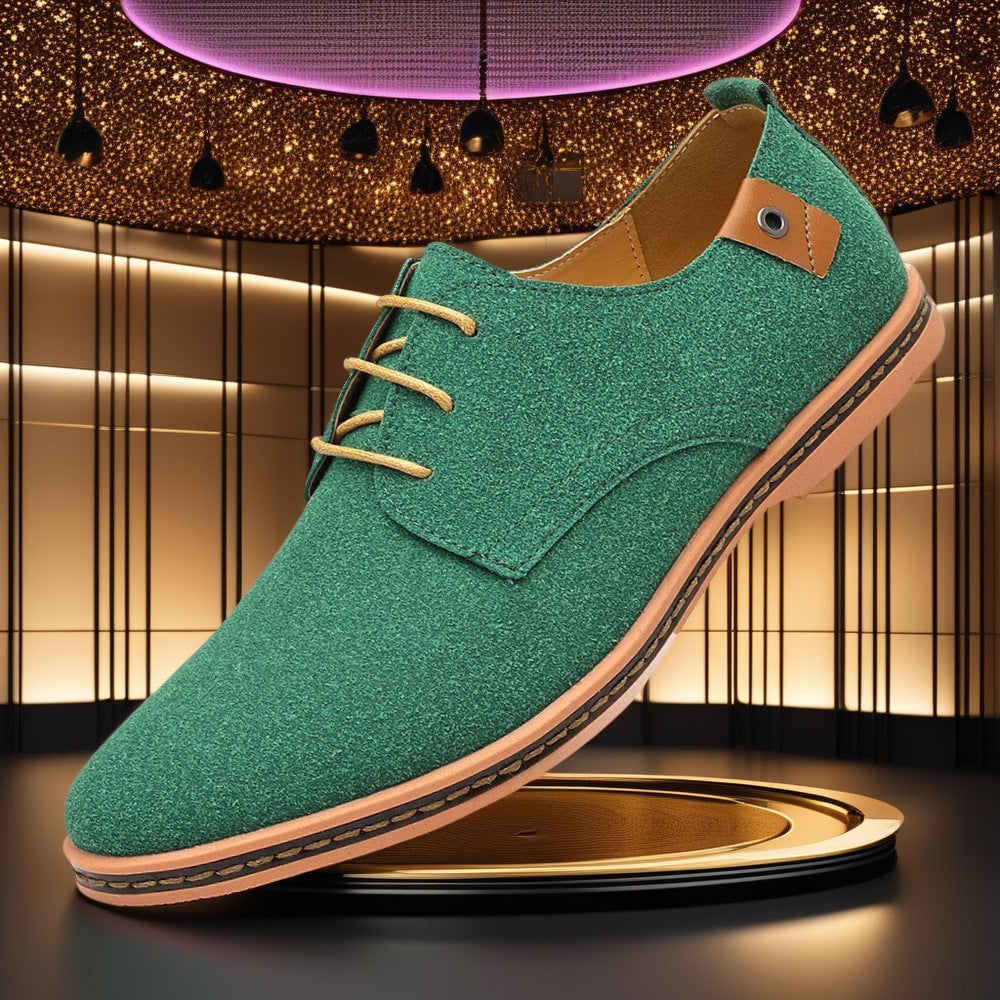 Scarpe Uomo Autunno Casual β Stile Britannico, Microfibra Comoda