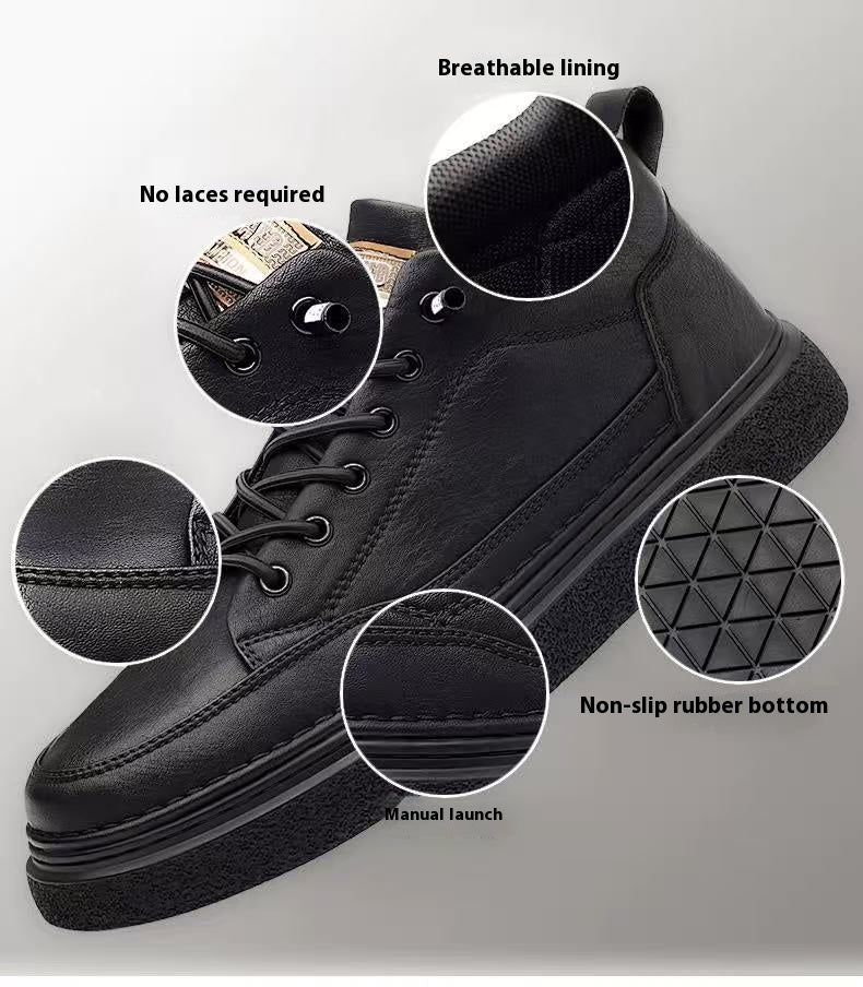 Scarpe Uomo Casual Sportive – Nere, Tuttofare e Comode