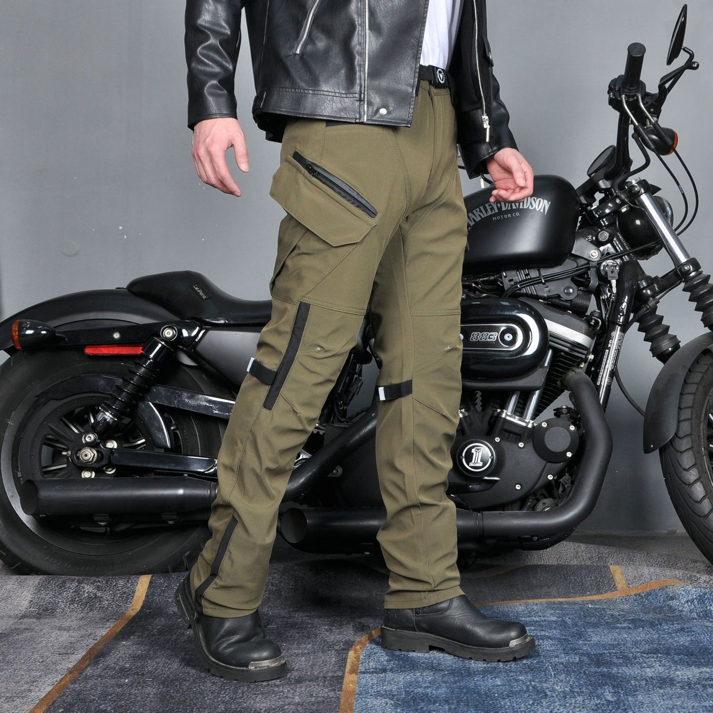 Motorcycle Four Seasons Drop-resistant Cycling Pants Waterproof Windproof