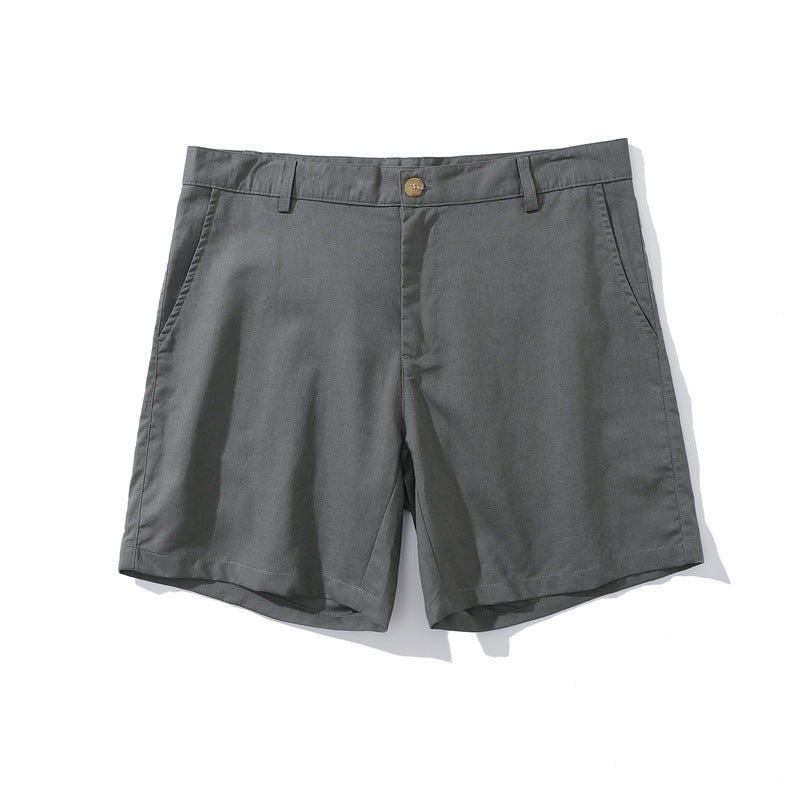 Casual Short Cotone e Lino Casual