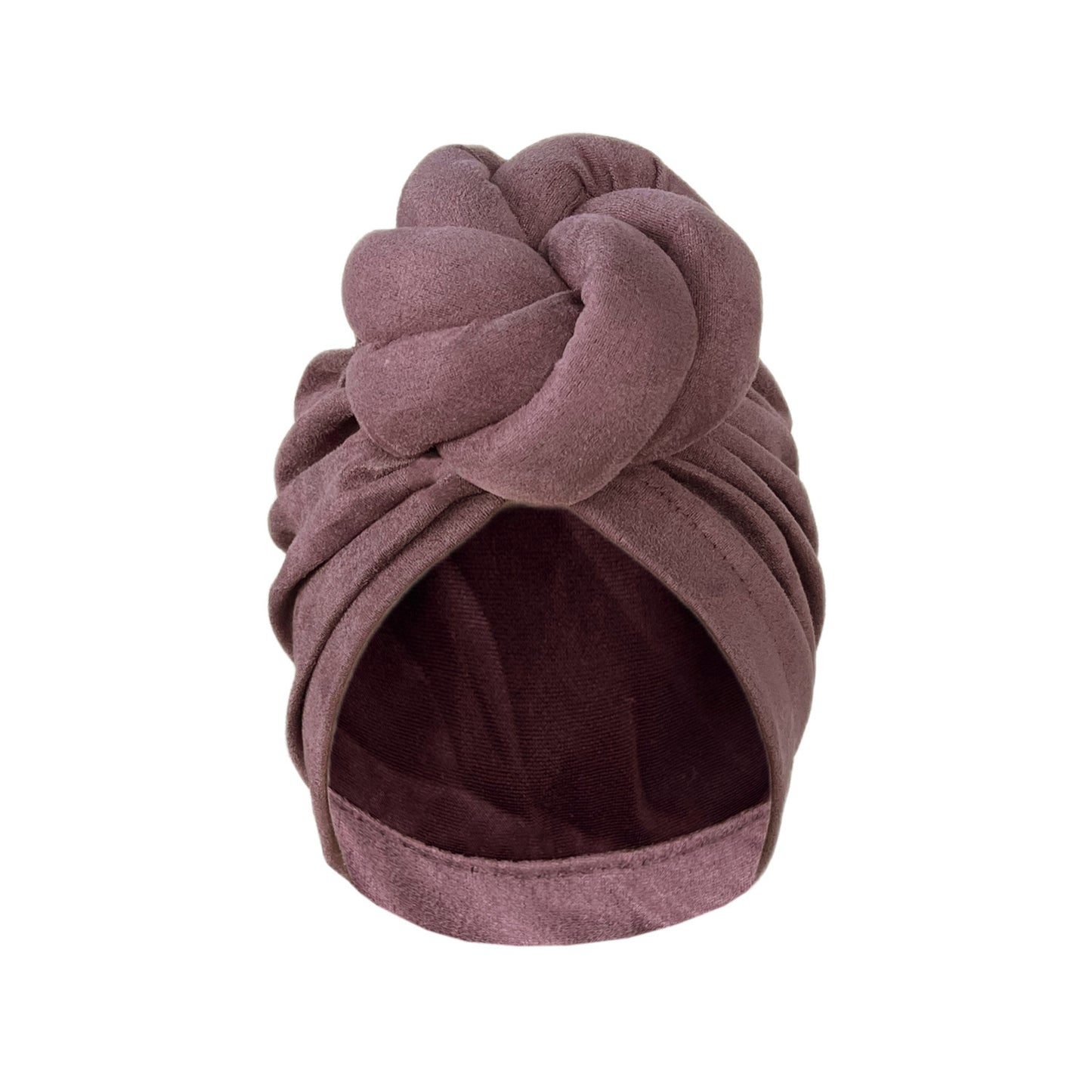 Fashion Solid Color Ethnic Knotted Headscarf