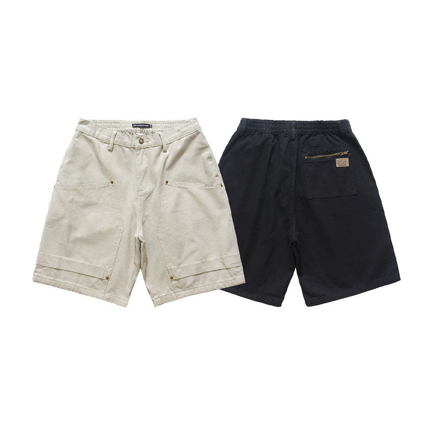 Shorts Uomo in Cotone Puro – Casual, Workwear e Tempo Libero, Modello “Fifth Pants”
