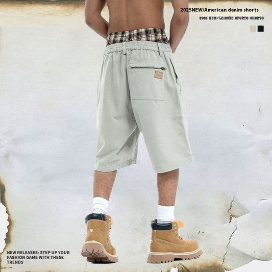 Shorts Uomo in Cotone Puro – Casual, Workwear e Tempo Libero, Modello “Fifth Pants”