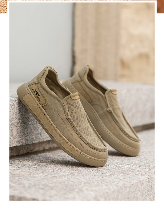 Scarpe Uomo Casual Slip-on – Leggere, Comode e Suola Morbida