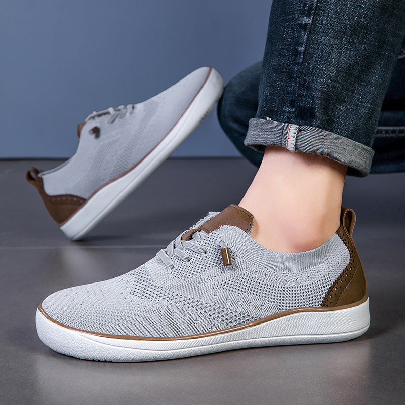Scarpe Uomo Extra Large in Tessuto Mesh – Calzata Larga e Comoda