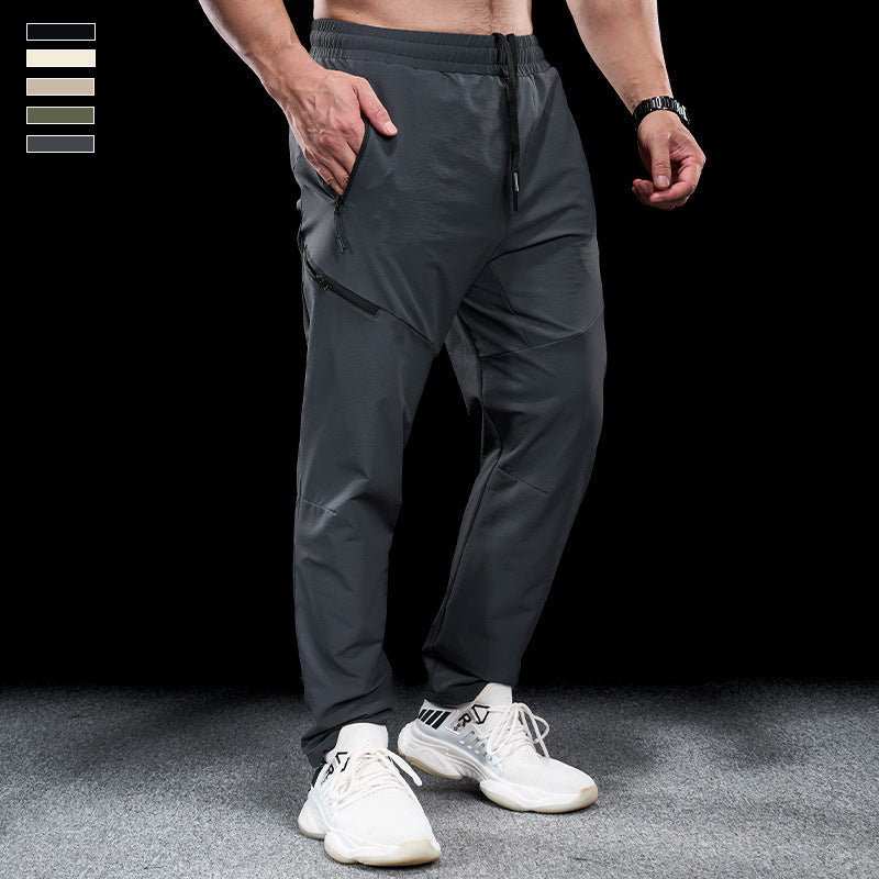 Exercise Workout Pants Men's Waterproof Quick-drying