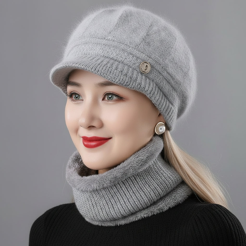 Cappello Donna Lavorato a Maglia