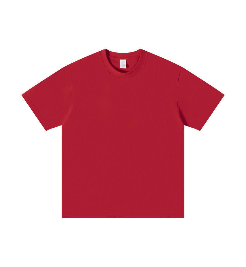 All-matching Round Neck Short Sleeves Loose