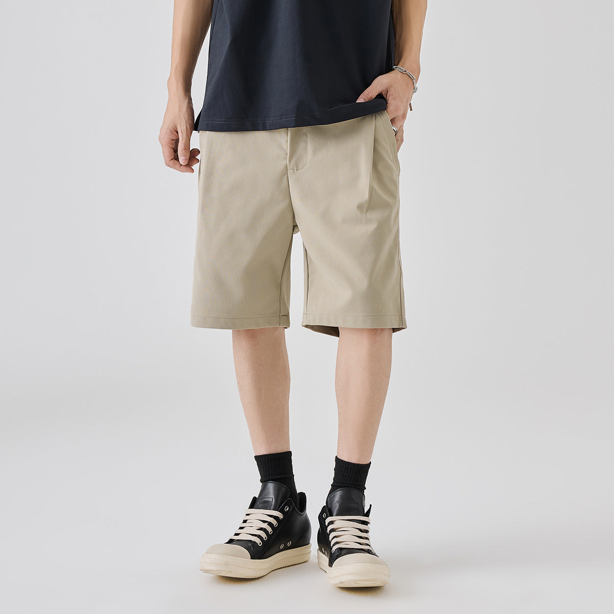 Shorts Uomo Estivi in Poliestere – Dritti, Semplici e Casual Eleganti