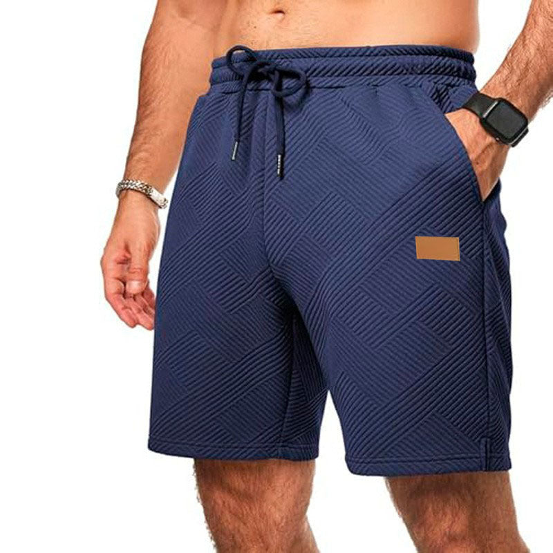 Shorts casual con elastico in vita e coulisse
