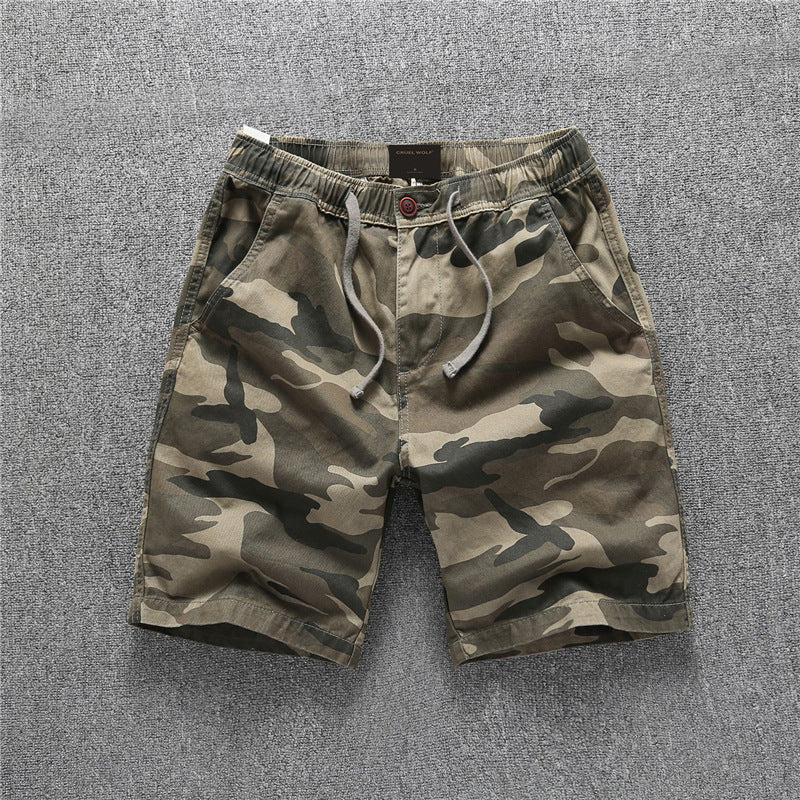 Pantaloncini Uomo Estivi Camouflage – Shorts Casual in Cotone, Comfort e Stile