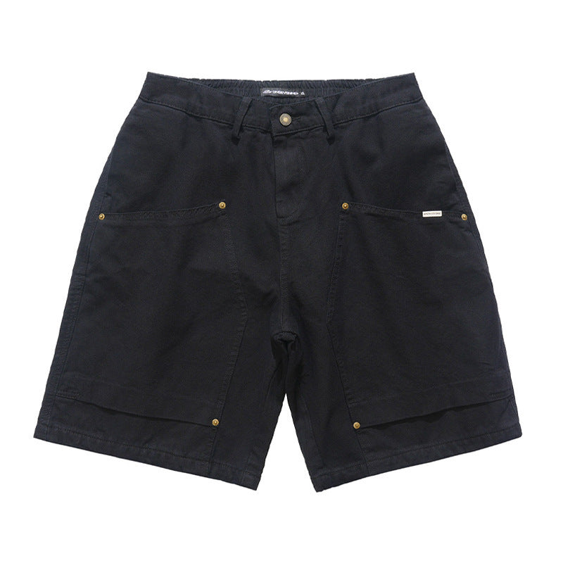 Shorts Uomo in Cotone Puro – Casual, Workwear e Tempo Libero, Modello “Fifth Pants”