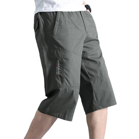 Pantaloni Sportivi Uomo Taglie Grandi – Shorts Casual in Cotone, Estivi e Comodi