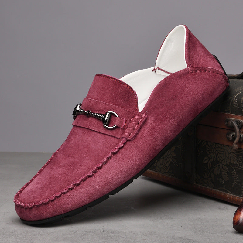 Scarpe Uomo Casual in Pelle Scamosciata – Traspiranti e Confortevoli