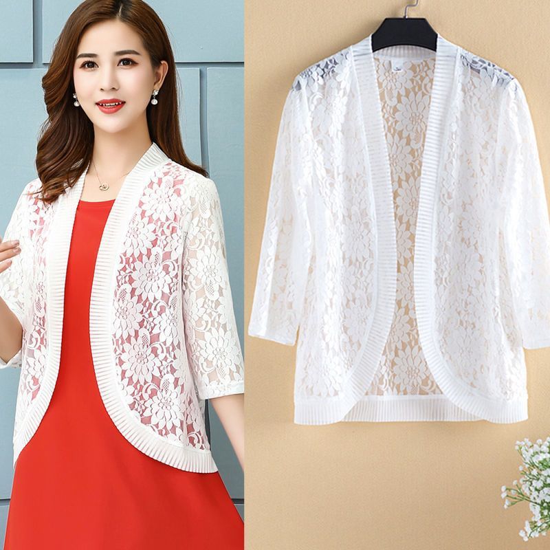 Sun Protection Clothing Lace Thin Coat Women's Top