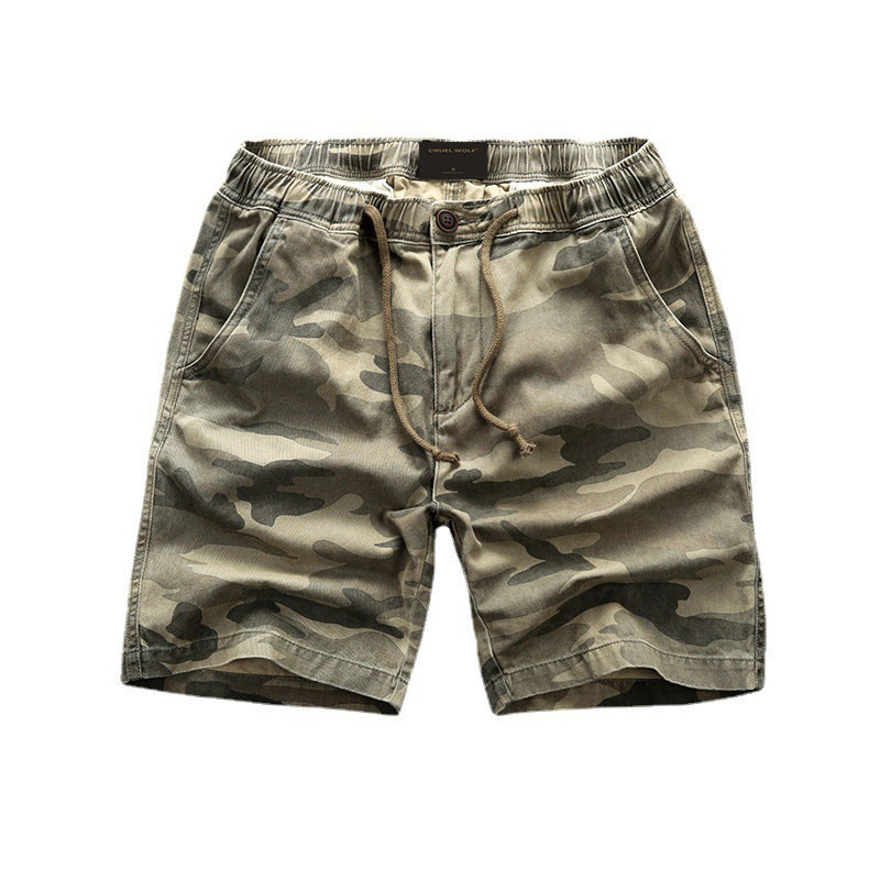 Pantaloncini Uomo Estivi Camouflage – Shorts Casual in Cotone, Comfort e Stile