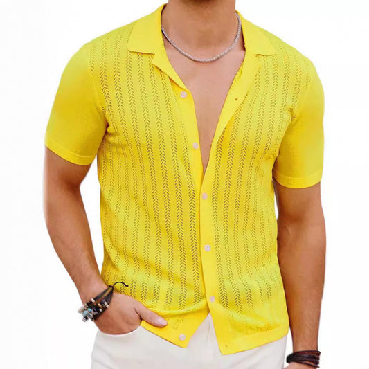 Summer Cool Hollow Men's Shirt