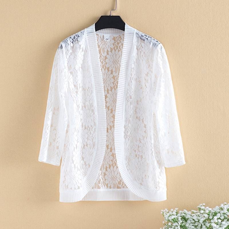 Sun Protection Clothing Lace Thin Coat Women's Top