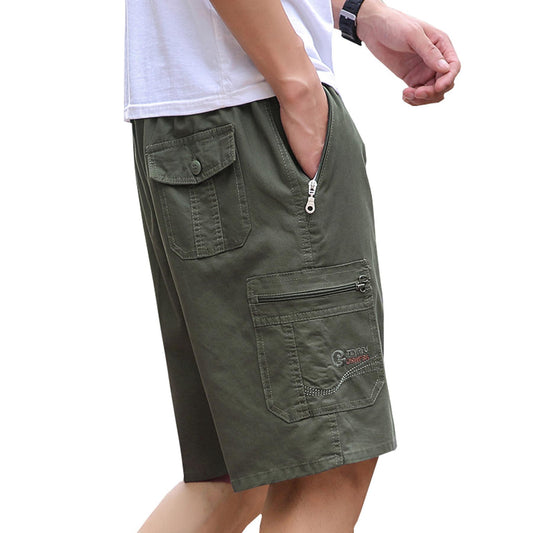 Pantaloncini Uomo Estivi Taglie Forti – Shorts Larghi in Cotone, Comodi e Traspiranti
