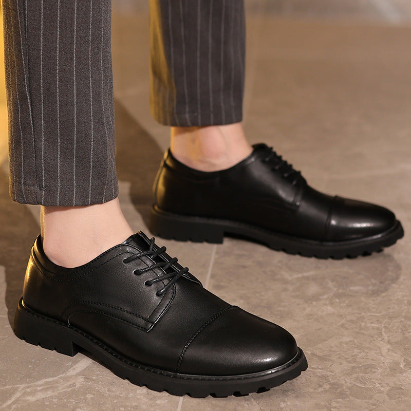 Scarpe Uomo Business Extra Large – Stile Britannico, Traspiranti e Antiscivolo