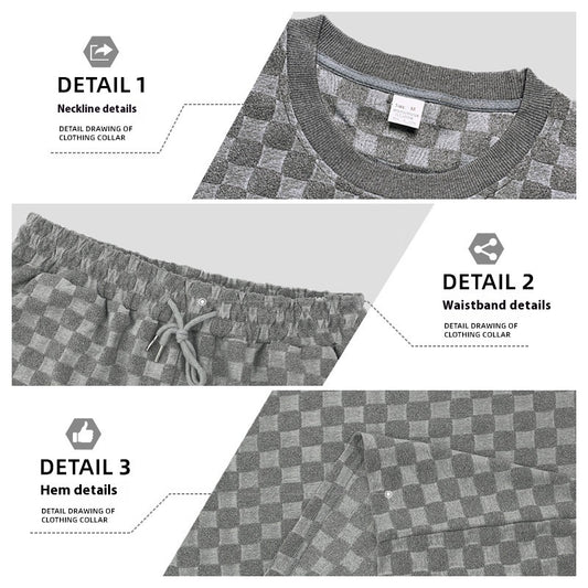 Shorts Uomo Quadrettati Cinque Punti – Larghi, Sportivi e Casual