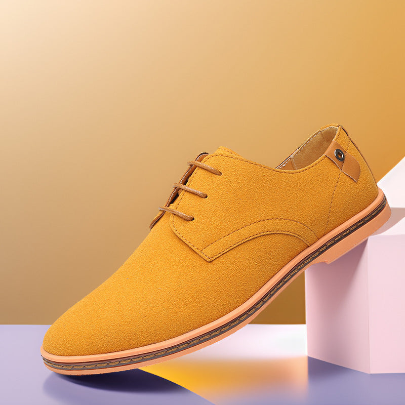 Scarpe Uomo Autunno Casual β Stile Britannico, Microfibra Comoda