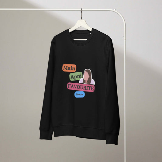 Letter Fleece Printed Casual Long Sleeve Sweatshirt
