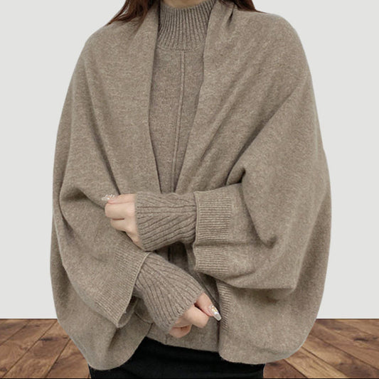 🧣 Mantella scialle donna in cashmere, calda e avvolgente