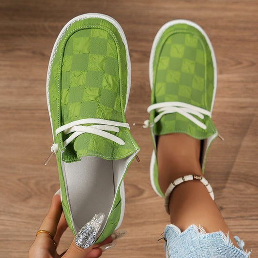 Printed Colorful Export Flat Casual Women's Shoes