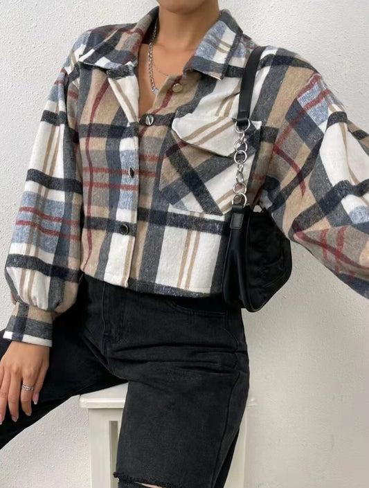 Temperament Commute Women's Clothing Woolen Short Coat