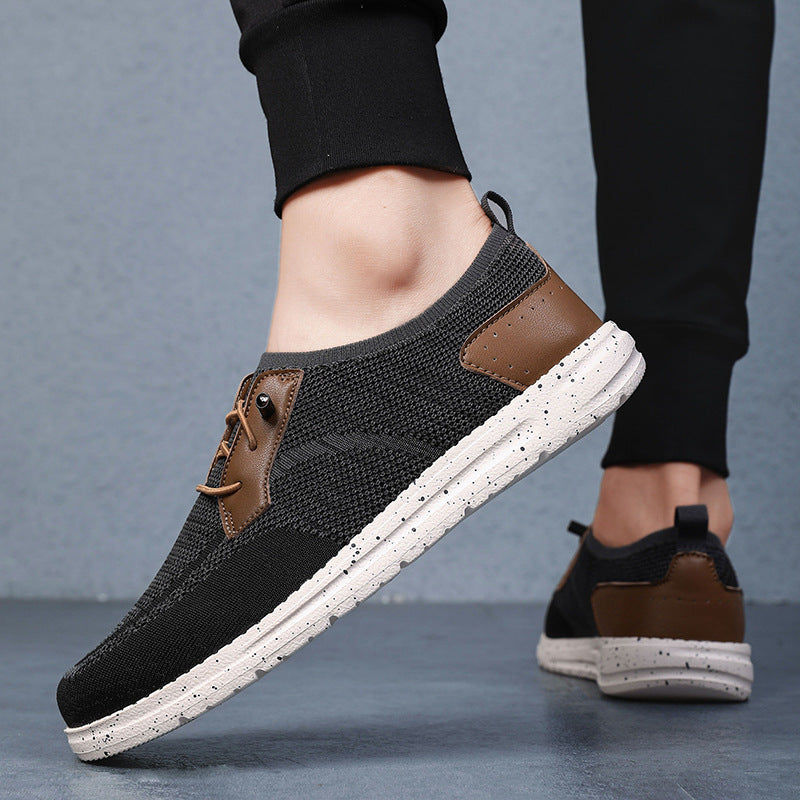 Scarpe Uomo Laceless Canvas – Leggere, Traspiranti e Casual