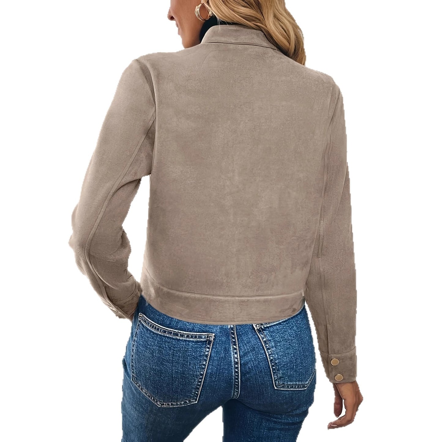 All-match Light Luxury Short Fashionable Coat Jacket