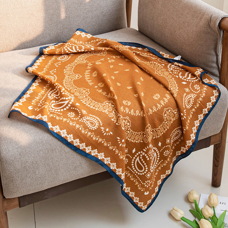 70cm Emulation Silk Scarf Fashion Scarf