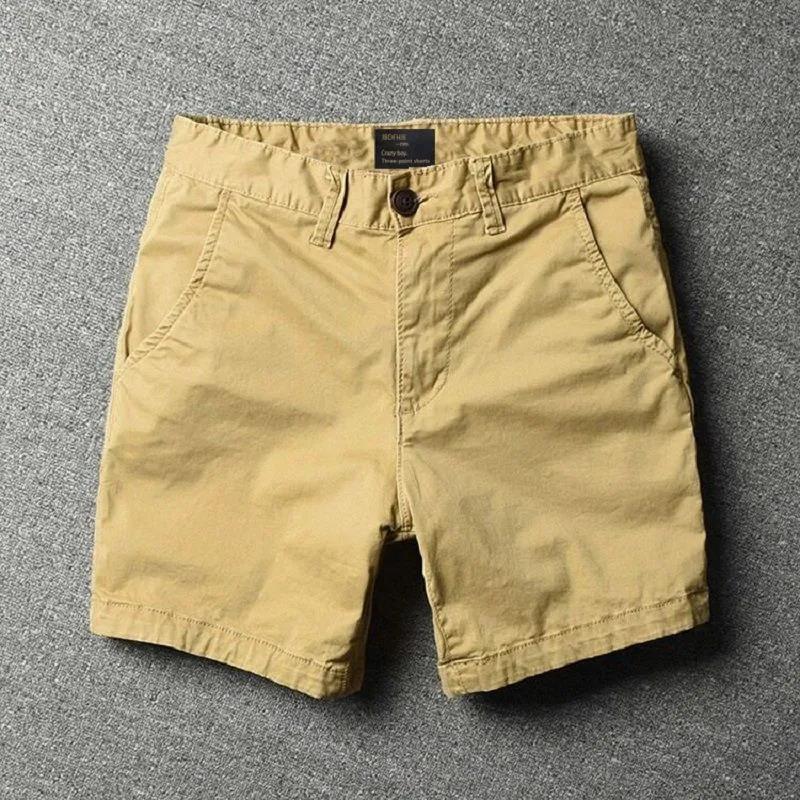 Pantaloncini Uomo Cotone Larghi – Shorts Estivi Casual, Versatili e Alla Moda