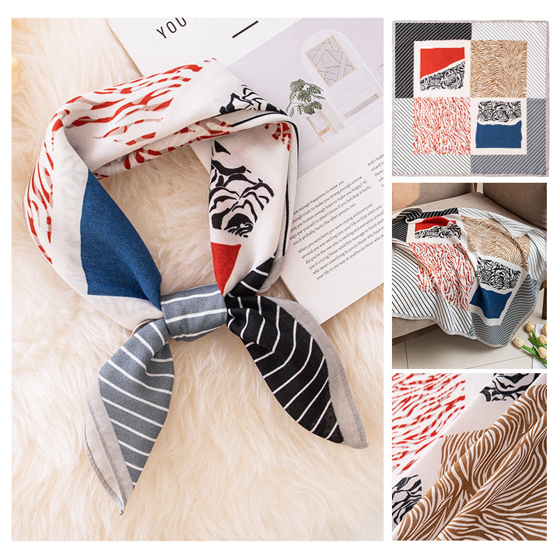 70cm Emulation Silk Scarf Fashion Scarf