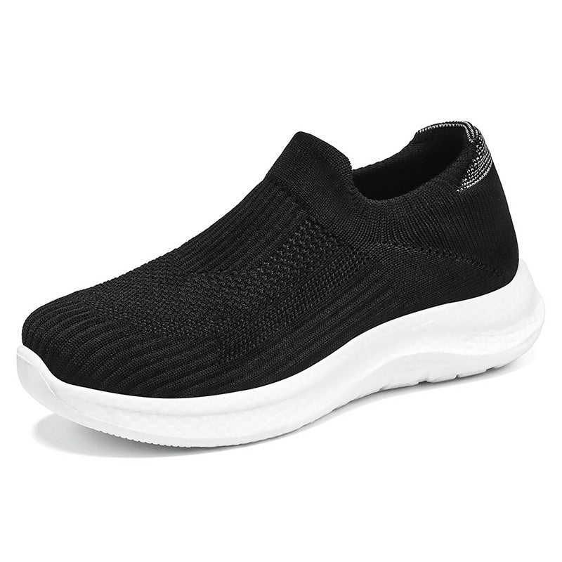 Women's Shoes Sports Soft Bottom Trendy Flying Woven