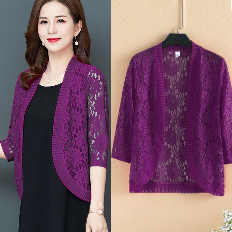 Sun Protection Clothing Lace Thin Coat Women's Top