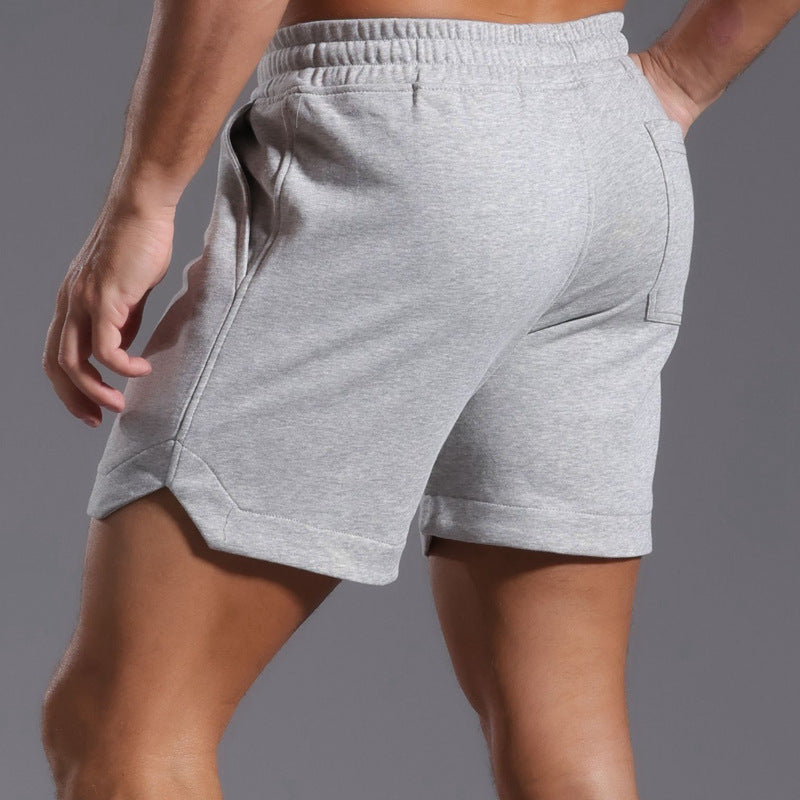 Pantaloni capri da uomo al ginocchio, stile americano. Ideali per running, workout e palestra