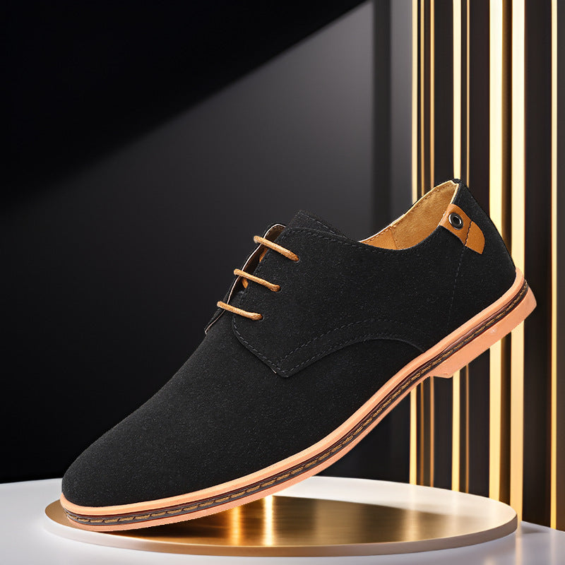Scarpe Uomo Autunno Casual β Stile Britannico, Microfibra Comoda