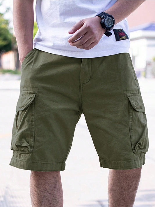 Pantaloncini Retro Cotone Workwear Shorts