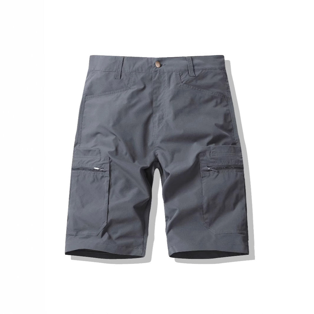 American Workwear pantaloncini con cerniera Stile Cargo